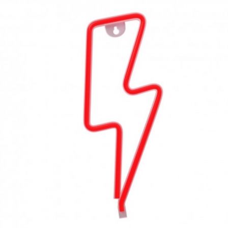 Forever Lámpara Neón LED Bolt Rojo